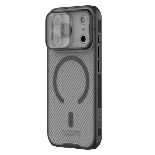 Nillkin CamShield PRO Magnetic Hard Case for Apple iPhone 17 Pro Transparent Black