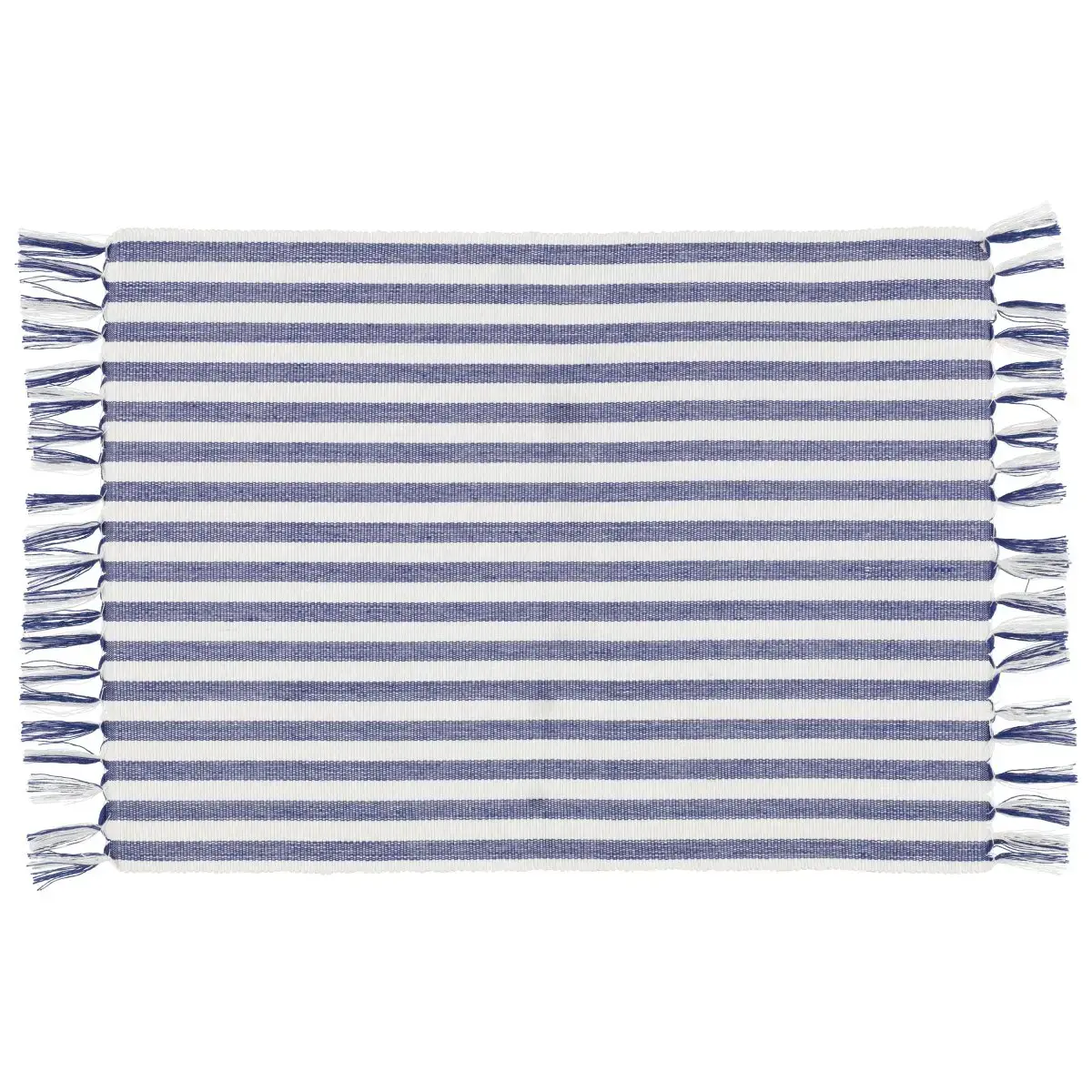 4Living Blue and white seat cushion