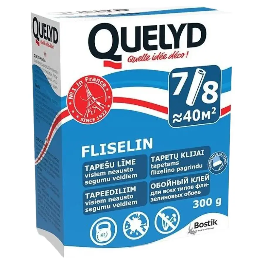 Tapešu līme Quelyd 300g Flizelīna