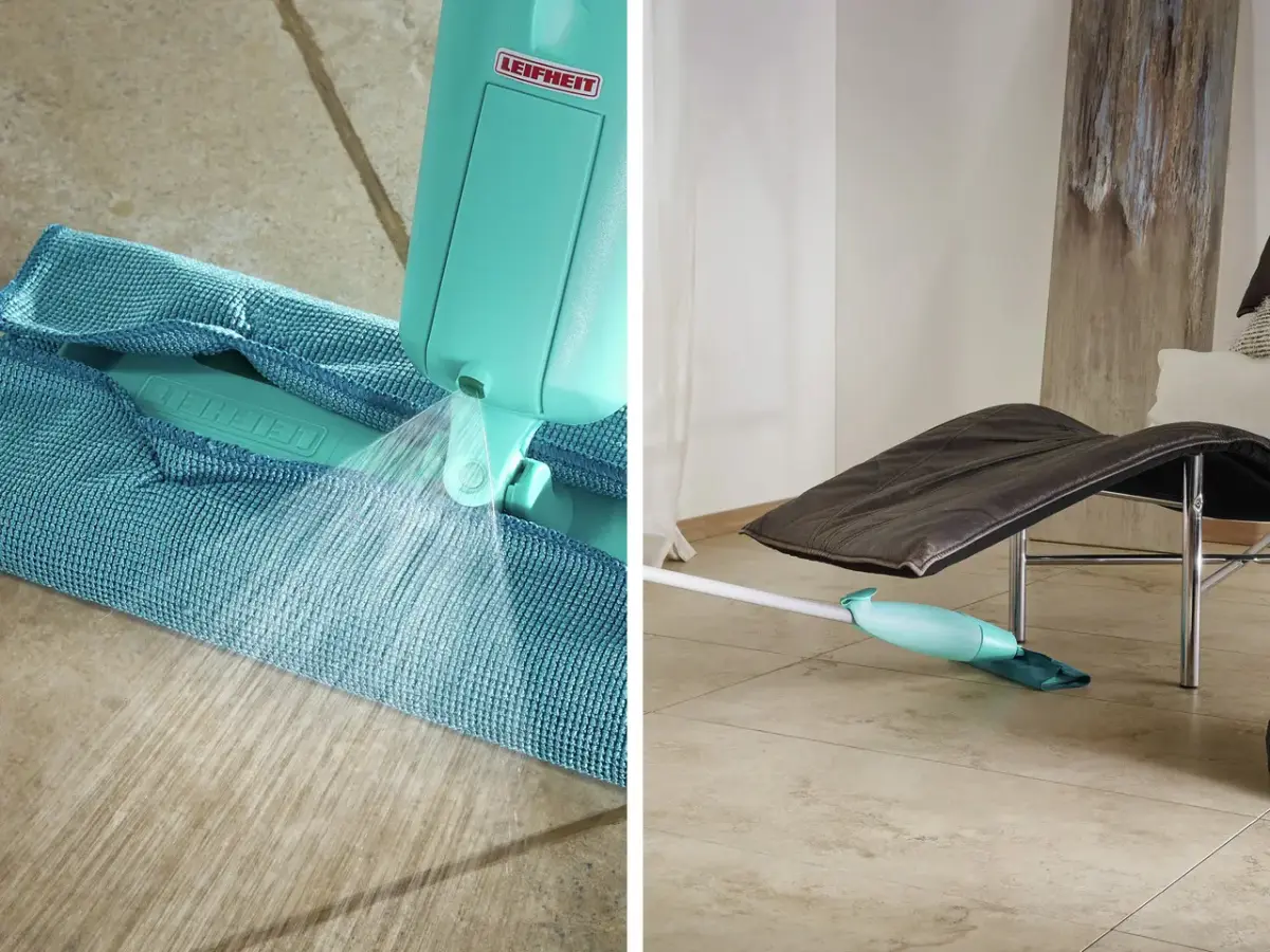 LEIFHEIT Grīdas birste ar ūdens smidzinātāju Pico Spray S 26cm