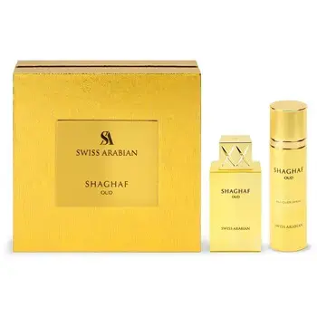 Swiss Arabian Shaghaf Oud Gift Set EDP 75 ml and Body Spray 75 ml 75ml