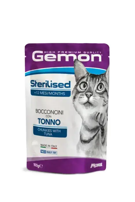 Gemon Cat Pouch Chunkies with Tuna