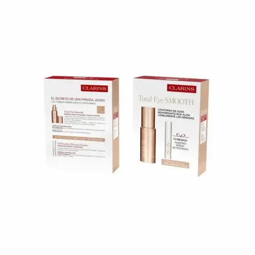 Clarins Total Eye Smooth 15ml Set 2 Pieces