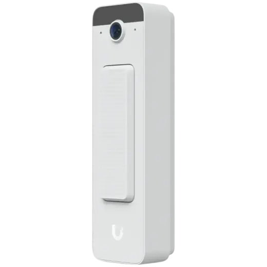 Ubiquiti Doorbell Lite - Compact PoE video doorbell with two-way audio and versatile mounting options, white.