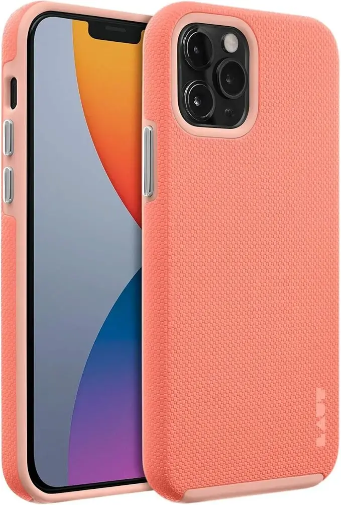Apple MAXCORAL/R Laut Shield maciņš telefonam iPhone 12 Pro Max rozā