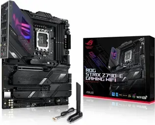 ASUS Mainboard ROG Strix Z790-E Gaming WiFi - ATX - Socket LGA1700 - Intel Z790