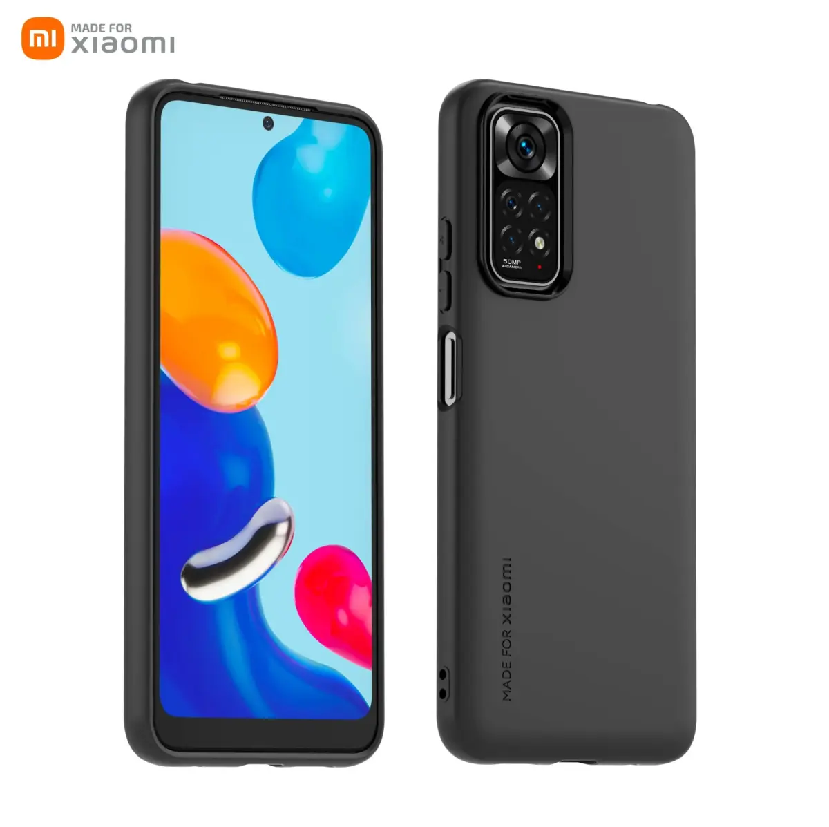 Made for Xiaomi TPU Cover for Xiaomi Redmi Note 11|11s Black