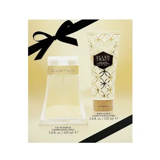 Set Ellen Tracy: Classic, Eau De Parfum, For Women, 100 ml + Classic, Hydrating, Body Lotion, 100 ml
