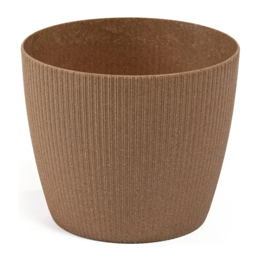Puķu pods Magnolija Jumper wood 110x90mm, brūns