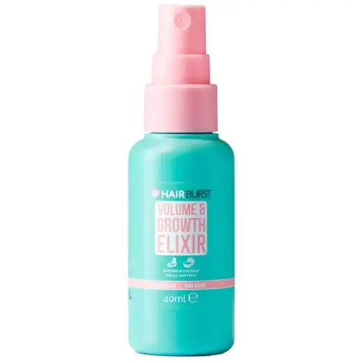 Hairburst, Elixir Volume & Growth, Vegan & Cruelty-Free, Hair Spray Treatment, Volumising & Strengthening, 40 ml