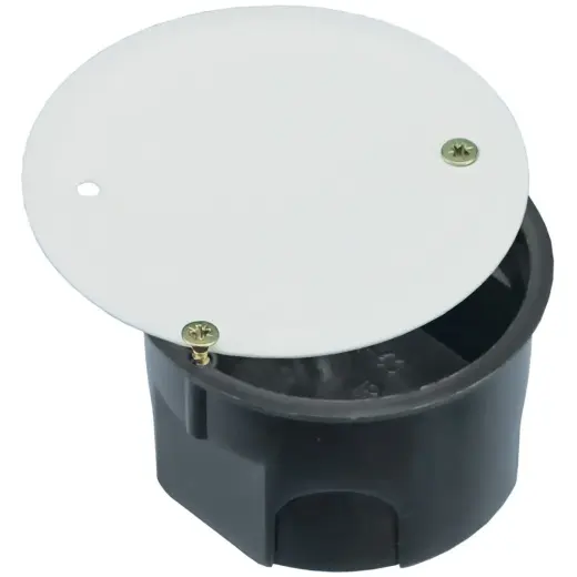Montāžas kārba h-40 D60mm ar vāku betonam