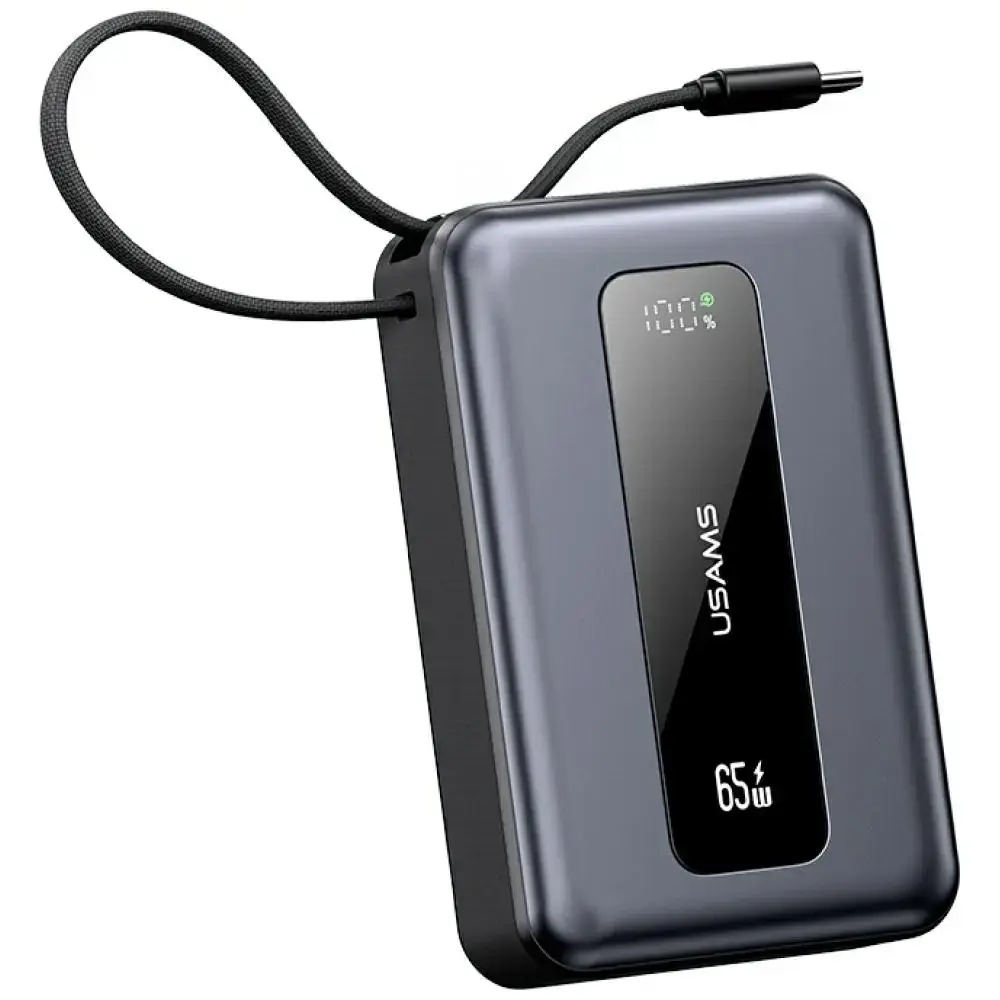 USAMS XH Series CD243 ārējais akumulators (powerbank) | 20000 mAh | 65W | tarnish