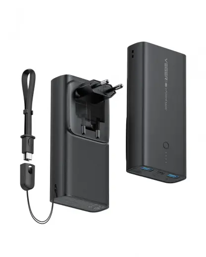 Powerbank Veger ACE100 (W1146) PD QC3.0 20W 10000 mAh black