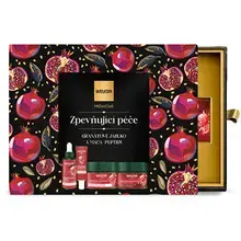 Pomegranate Apple and Maca Peptides Set 4 - Firming Care Gift Set.