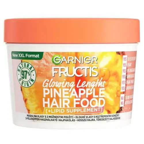 Garnier Fructis Food Pineapple Hair Mask - 400ml