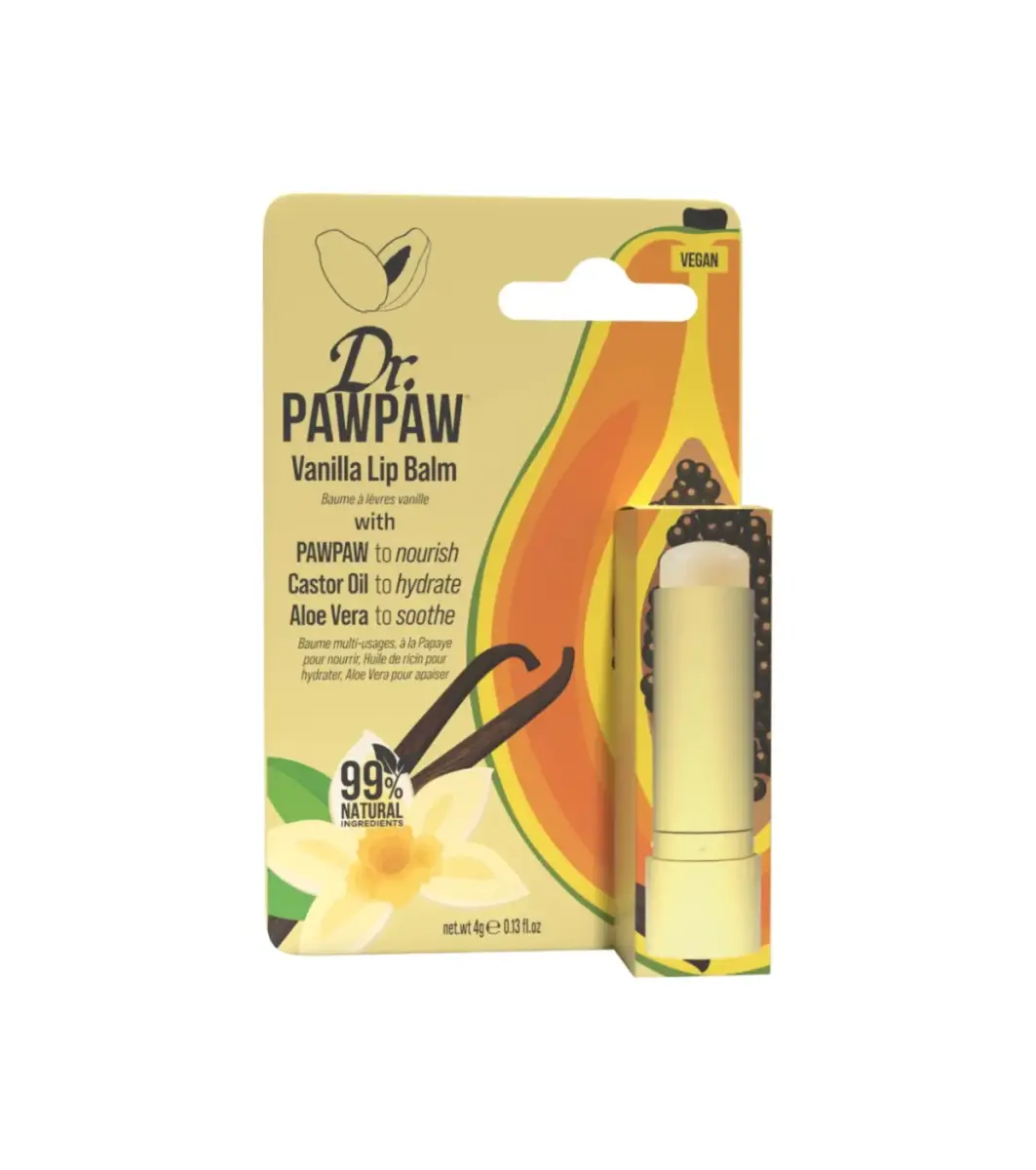 Dr. PawPaw, Dr. PawPaw, Vanilla, Hydrating & Conditioning, Lip Balm, 4 g
