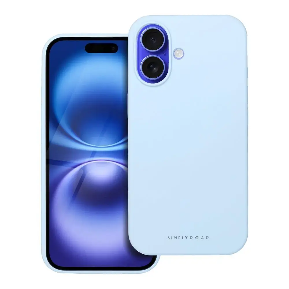 ROAR CLOUD SKIN maciņš telefonam iPhone 16 zils