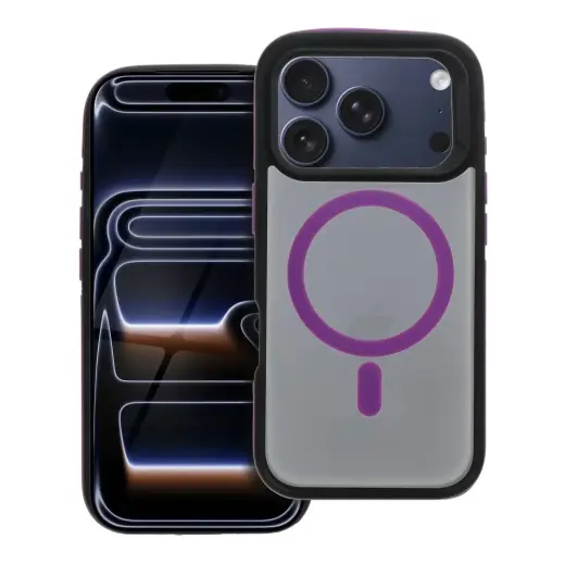 NEO чехол с поддержкой MagSafe для телефона iPhone 17 Pro фиолетовый
