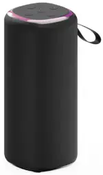 Skaļrunis Gembird Bluetooth LED Speaker SPK-BT-LED-08L Black