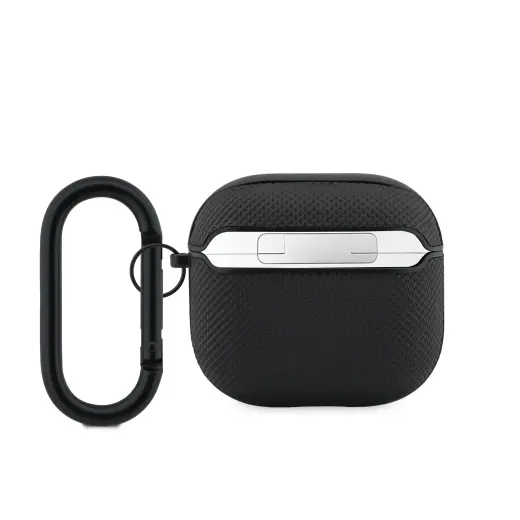 Lacoste Petit Pique Croc Logo Patch Case for AirPods 4 Black