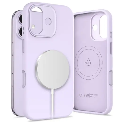 TECH-PROTECT UNIQ telefoniümbris MagSafe toega Apple iPhone 17 jaoks, lilla