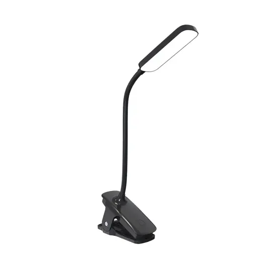 Wozinsky VT-01 Mini LED Reading Lamp with Clip and USB-C Cable 80cm - Black