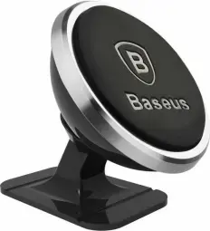 Baseus Magnetic car holder for smartphone (silver)