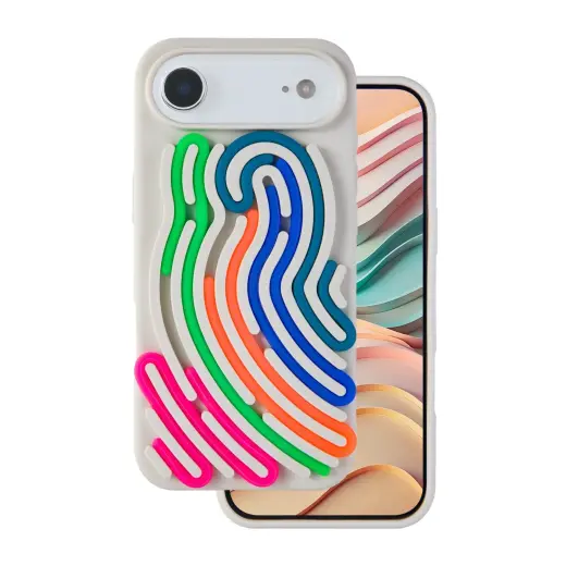 DIY Snake maciņš telefonam iPhone 17 Air bēšs
