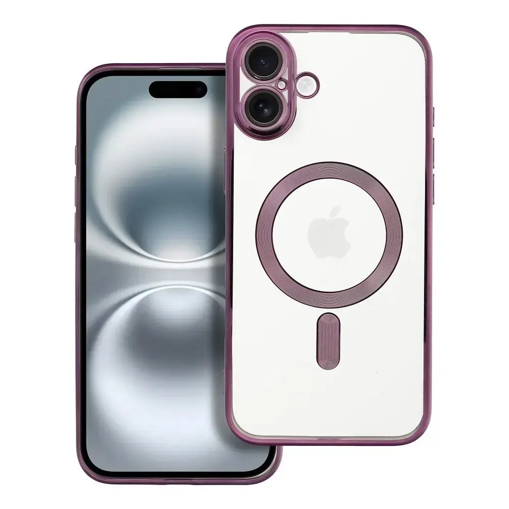 Electro Mag maciņš ar MagSafe atbalstu telefonam iPhone 16 Plus violets