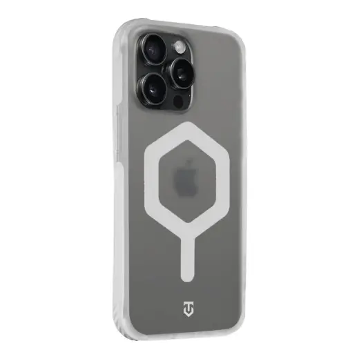 Tactical MagForce Hexagon Cover for Apple iPhone 15 Pro Max T-White