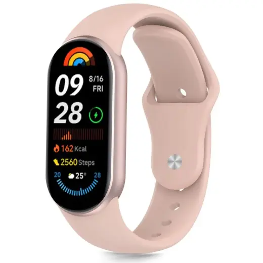TECH-PROTECT ICONBAND PURE XIAOMI SMART BAND 8 | 9 | 10 | NFC BABY PINK