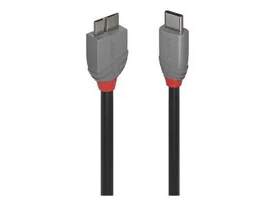 Lindy Anthra Line - USB-C cable - 24 pin USB-C to Micro-USB Type B - 2 m
