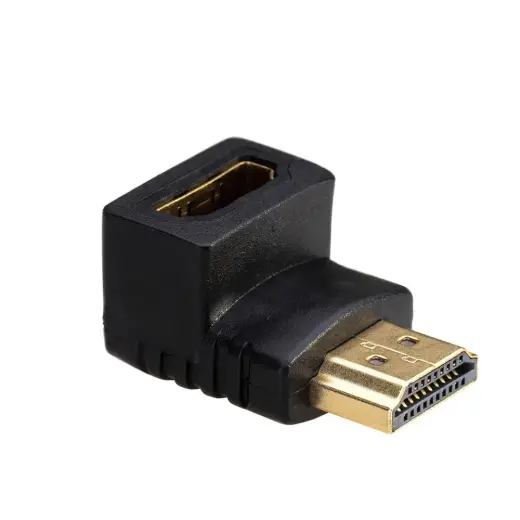 Akyga AK-AD-01 adapter 90° HDMI (M) - HDMI (F) must