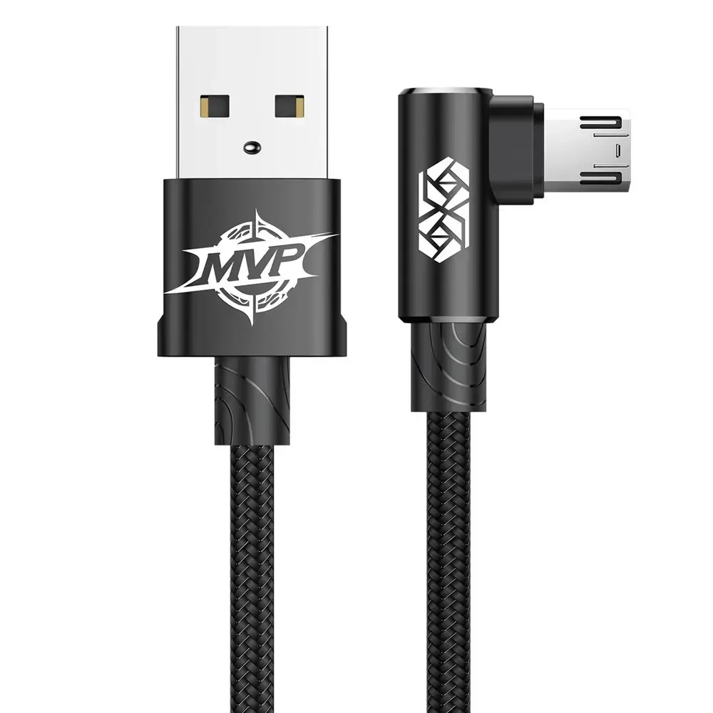 Baseus MVP Elbow data transfer and charging cable | USB-A to USB-C | 10W | 1m | black