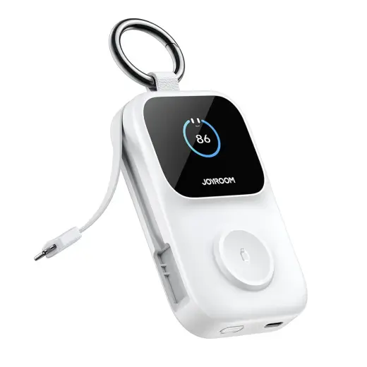 Joyroom JR-W19 ārējais akumulators (powerbank) | 5 000 mAh | 5W | Wireless, Apple Watch | balts