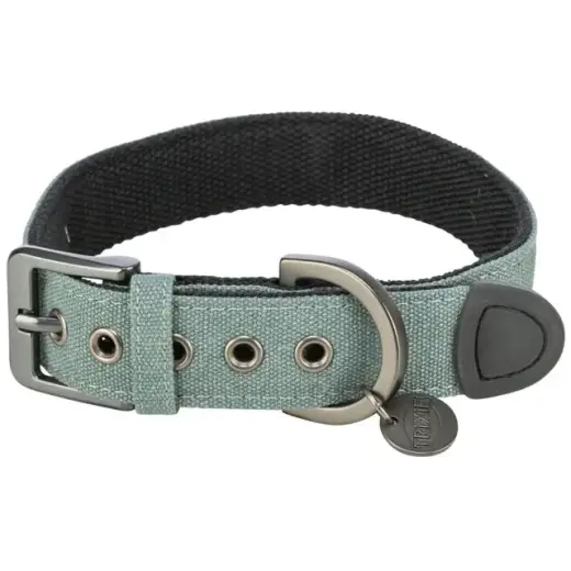 Kakla siksna - Trixie CityStyle Collar, extra wide, cotton, M: 35–42 cm|25 mm