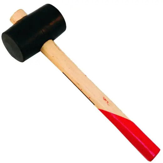 Āmurs gumijas  320g 45mm ar koka rokturi