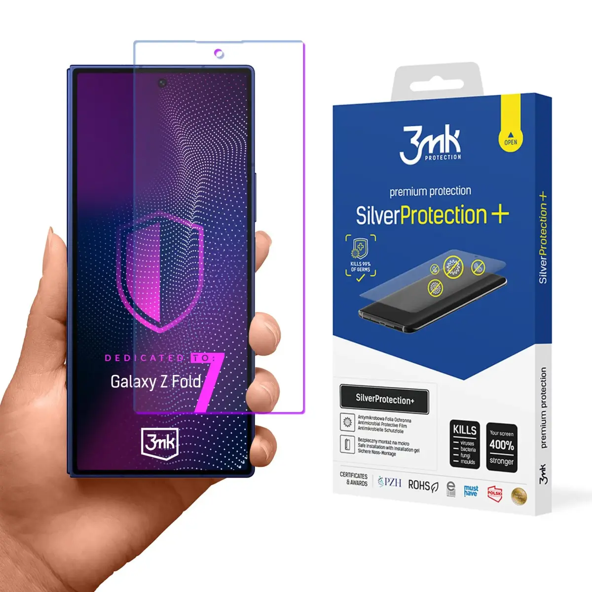 3mk Protection 3MK SilverProtect+ aizsargplēve telefona