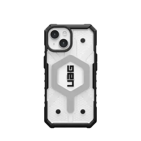 UAG Pathfinder MagSafe case for iPhone 15 - transparent