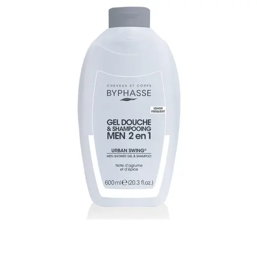 Byphasse, Urban Swing, Shower Gel & Shampoo 2-In-1, 600 ml
