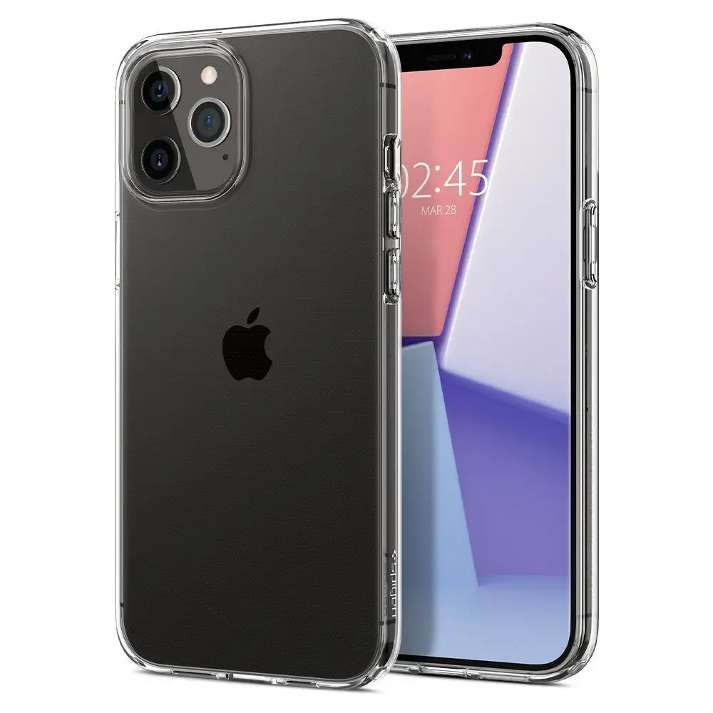 Case SPIGEN Liquid Crystal ACS01697 for Iphone 12|12 Pro - Crystal Clear