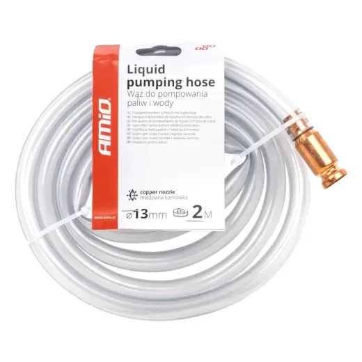 Fuel hose with copper nozzle, 2 m AMIO-02405