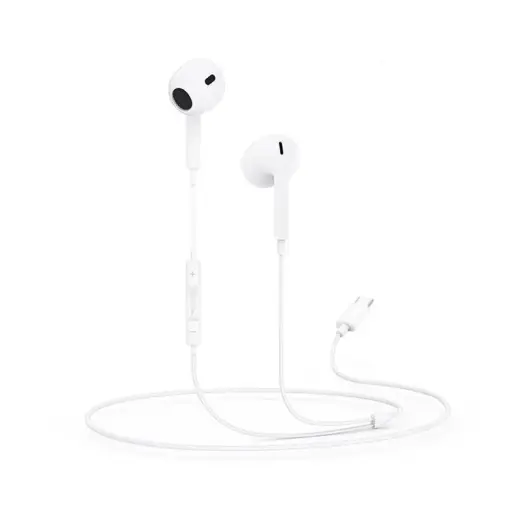 YESIDO EARPHONES YH38 TYPE-C 120CM WHITE
