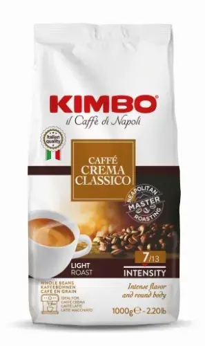 KIMBO Creama Classico coffee beans, 1
