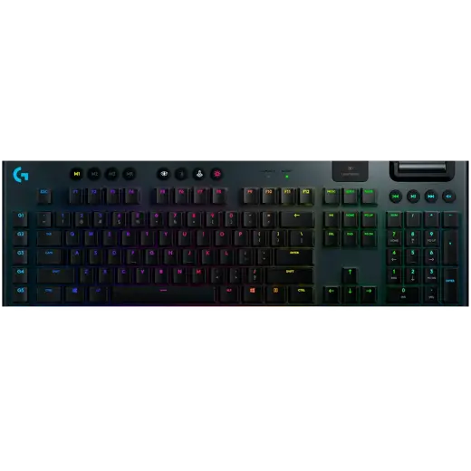 LOGITECH G915 LIGHTSPEED Wireless Mechanical Gaming Keyboard - CARBON - NORDIC - LINEAR