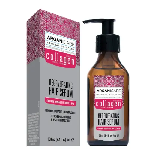 Arganicare, Collagen, Hair Serum, Repairing & Restoring, 100 ml