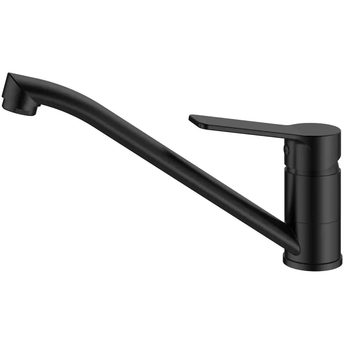 AB Sink mixer tap JOSE, with spout, black