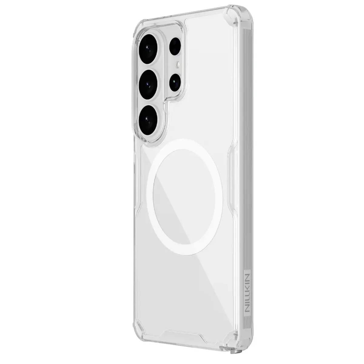 Nillkin Nature TPU PRO Magnetic maciņš telefonam ar MagSafe atbalstu Samsung Galaxy S26 Ultra caurspīdīgs