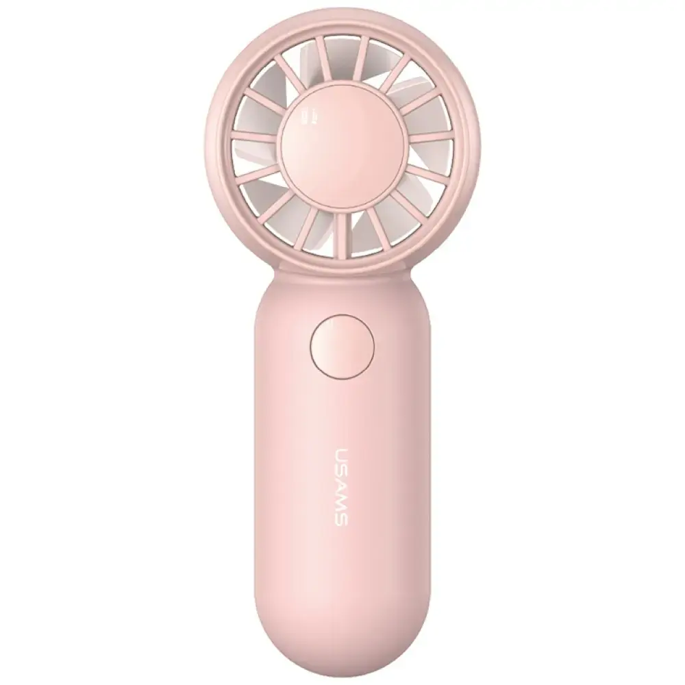 Handheld fan USAMS Mini Pocket ZB354 pink