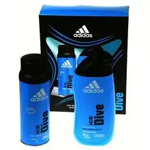 Adidas Ice Dive Gift Set Deospray 150 ml and shower gel Ice Dive 250 ml 150ml
